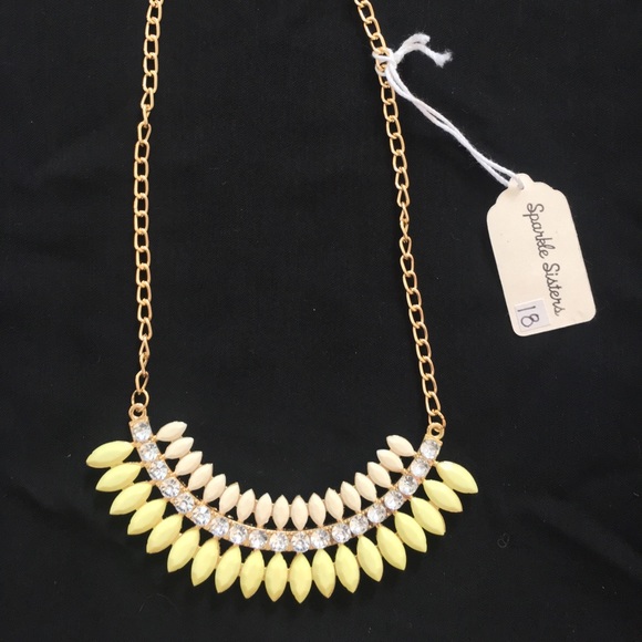 NWT Glam Statement Necklace - Picture 2 of 2